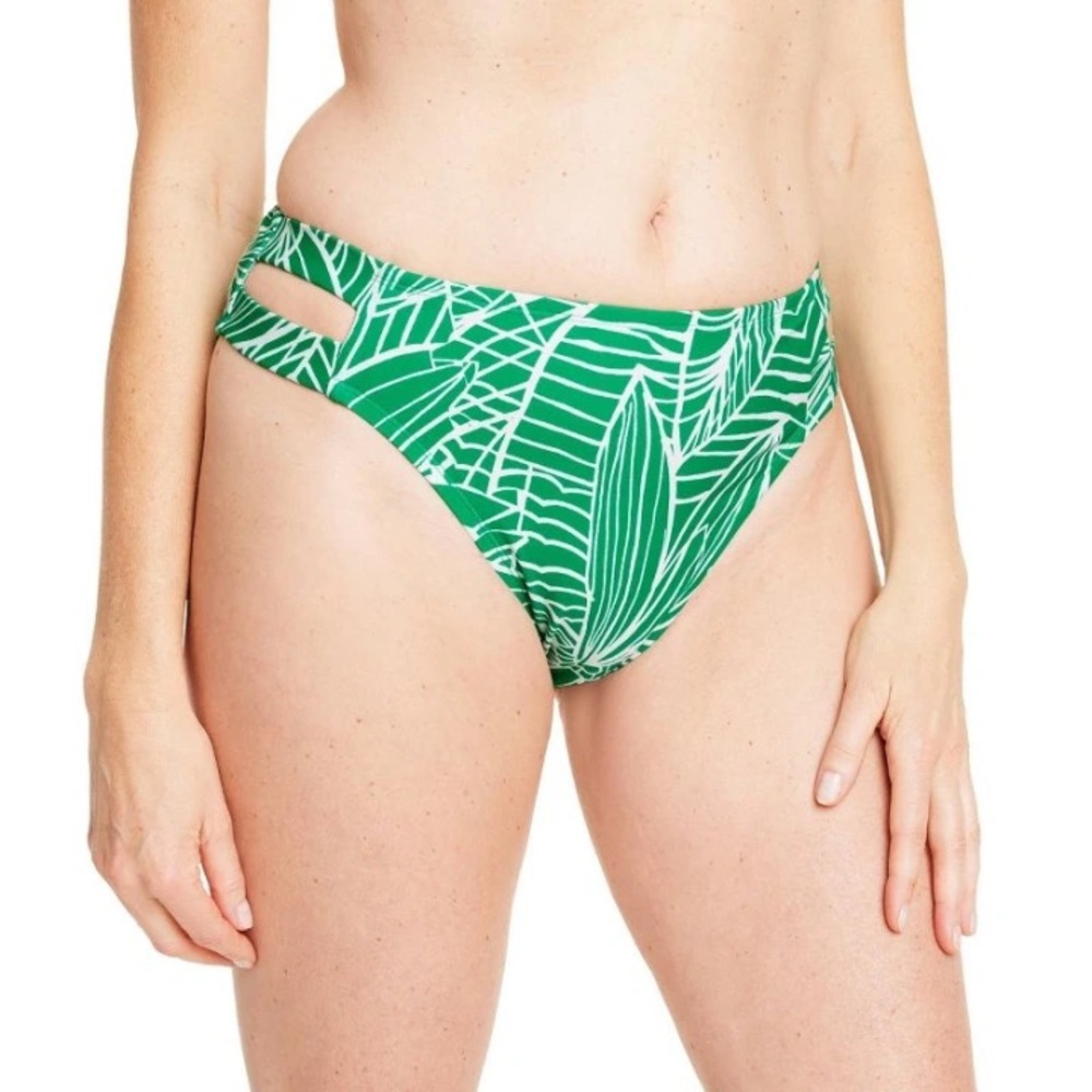 Tabitha Brown forest print bikini bottoms
